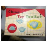 TOY CHINA TEA SET W/ BOX