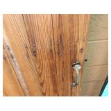 VIEW 3 CLOSEUP PINE DOORS