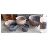 CAST IRON POTS