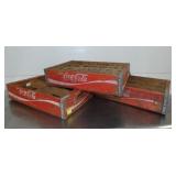 WOODEN COCA COLA CRATES