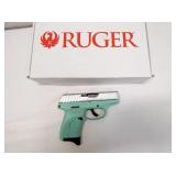 RUGER EC9S 9MM TURQUIOUS
