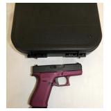 GLOCK 43X 9MM BLACK CHERRY