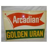 EMB. ARCADIAN GOLDEN URBAN SIGN