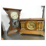 VARIOUS EARLY PARLOR/MANTEL CLOCK