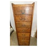 OAK LEGAL FILE CABINET