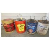 5G. ADV. GASOLINE CANS