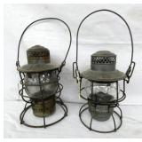 VARIOUS RR LANTERNS