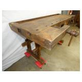 VIEW 3 LEFT SIDE W/ WOODEN VICE