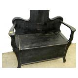 VIEW 3 BASE OAK HALL SEAT