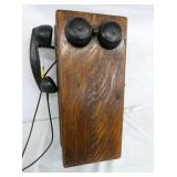 OAK WALL TELEPHONE