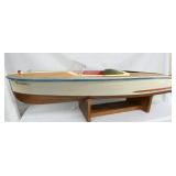 WOODEN SHIP MODEL 45X14
