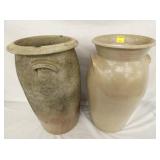 VIEW 2 CLOSEUP SALT GLAZE CHURNS