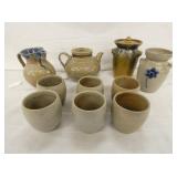 VARIOUS PIECES JUGTOWN POTTERY