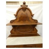 VIEW 2 CLOSEUP WALL TOP W/ MARBLE