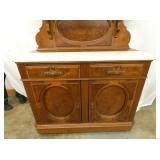 VIEW 3 WOODEN PULLS AND EAGLE HEAD