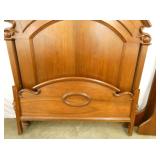 VIEW 3 WALNUT BED FOOTBOARD