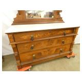 VIEW 4 WALNUT DRESSER W/ MARBLE