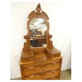 VIEW 2 CLOSEUP W/ WOODEN PULLS