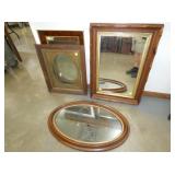 SEV. NICE CLEAN MIRRORS