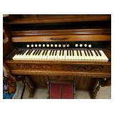 VIEW 4 INSIDE WALNUT ORGAN KEYS