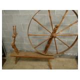 VIEW 2 CLOSEUP SPINNING WHEEL