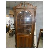 BROKEN ARCH TOP CORNER CUPBOARD
