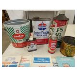 ADVERTISING CANS, ROAD MAP, ETC