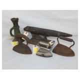 FLAT IRONS, ANVIL, JACK