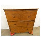 LG MULE CHEST W/ DOUBLE DRAWERS