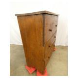 VIEW 3 SIDE VIEW EARLY MULE CHEST