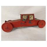 TIN LITHO TOY ROADSTER 12X4