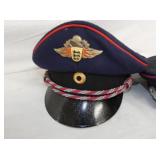 VIEW 2 CLOSEUP GERMAN FIREMAN HATS