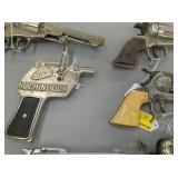 SEV. EARLY CAP PISTOLS/HOLSTERS