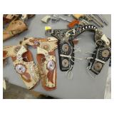 SEV. EARLY CAP PISTOLS/HOLSTERS