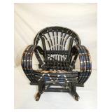 FOLK ART CHILDS CHAIR