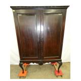 PRIM. RAISED 2 DOOR CUPBOARD