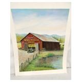 SIGNED MAIL POUCH 18X23