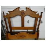 VIEW 2 CLOSEUP WALNUT BED