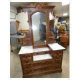 VICTORIAN WALNUT DRESSER