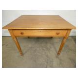 PINE TABLE W/ DRAWER