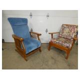 MORRIS CHAIR AND ROCKER