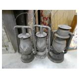 VARIOUS BARN LANTERNS