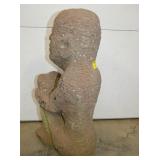 VIEW 3 BACKSIDE CONCRETE GARDEN ART