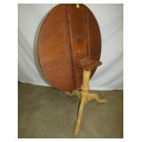 VIEW 2 CLOSEUP BACKSIDE TILT TOP TABLE