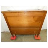 WALNUT MULE CHEST W/ DRAWER