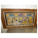 30X16 STAINED GLASS WINDOW