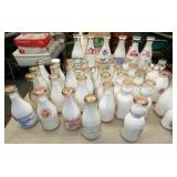 COLLECTION EARLY MILK BOTTLES