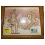 US POSTAL CONFEDERATE PICTURE AND STAMP