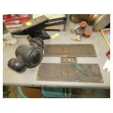 EARLY TELLER WINDOW SIGNS EMB.