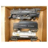 VIEW 2 CLOSEUP TRAIN ENGINE AND CARS